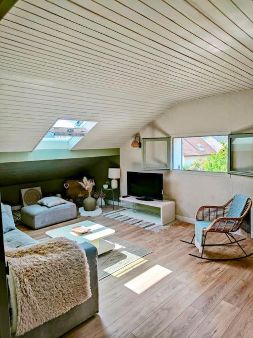 Appartement Dans Maison Cognin Exteriör bild